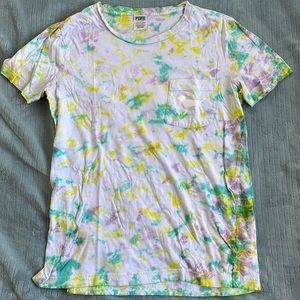 Victoria’s Secret Pink Tye Dye Tee